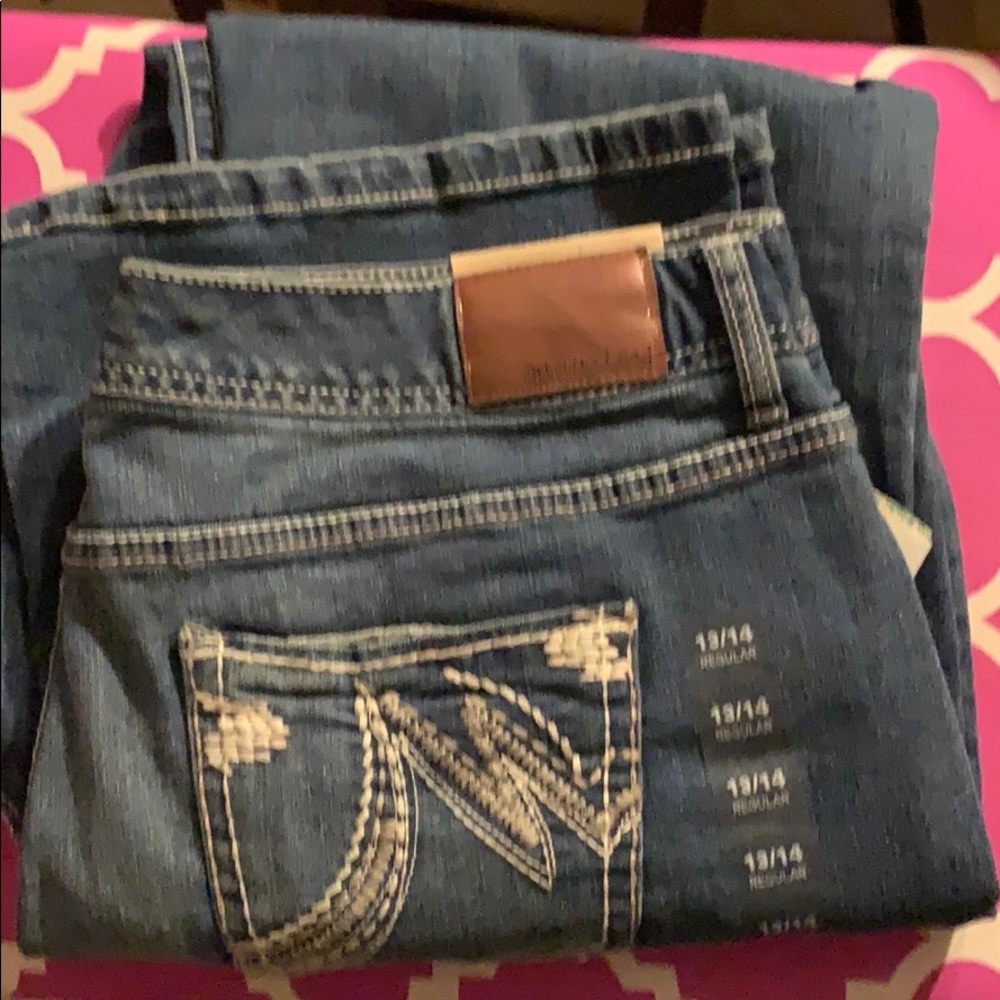 New Maurice’s Taylor bootcut jeans 13/14 Reg